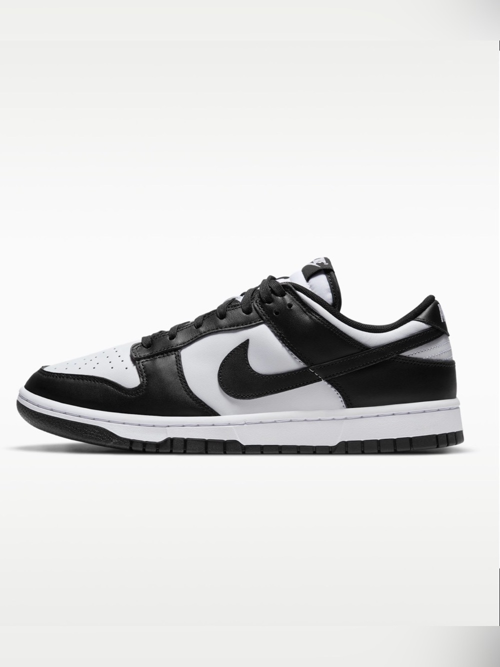 Nike Dunk Low Retro Panda Black White Sneakers Men 7.5 Women 9 DD1391-100